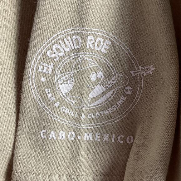 El Squid Roe 20th Anniversary Cabo Mexico Tan Mens Size XL Short Sleeve Shirt - Picture 6 of 10